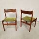 4 Scandinavian chairs, 1960