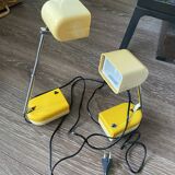 Pair of vintage telescopic lamp Fagerhults