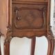 TABLE de Chevet Style Louis XV MARBRE