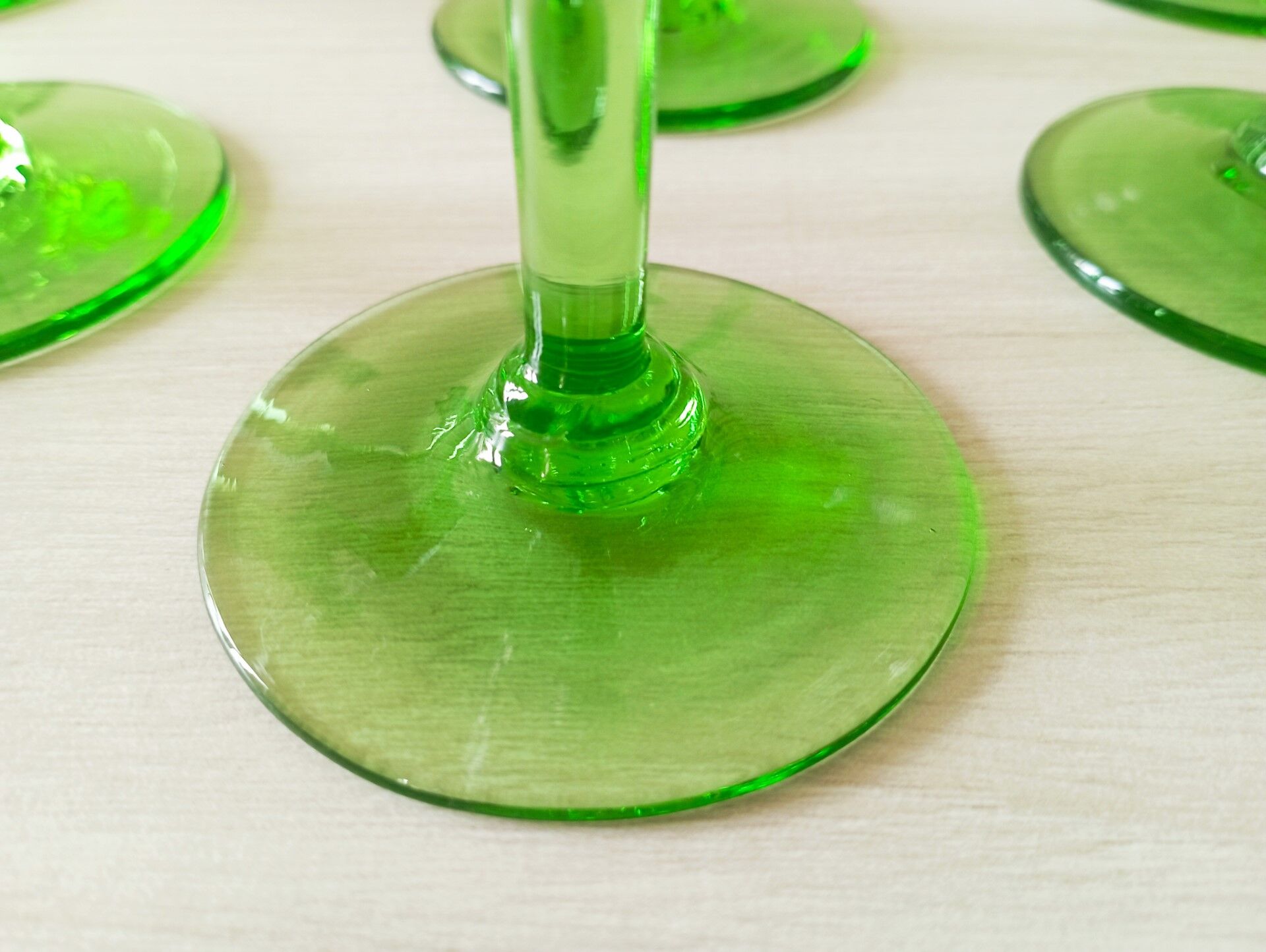 Set of 8 Alsace wine glasses