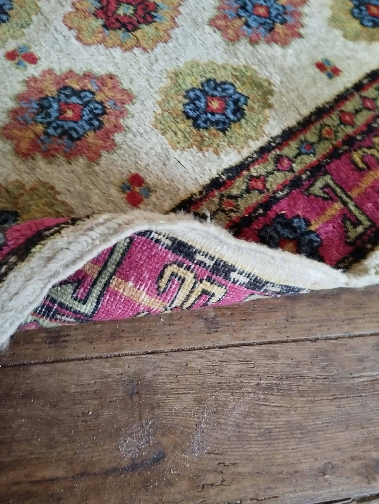Handmade Sinkiang hallway rug 333x74cm