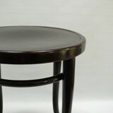 Original Thonet bentwood stool, first half of the 20th century - restored