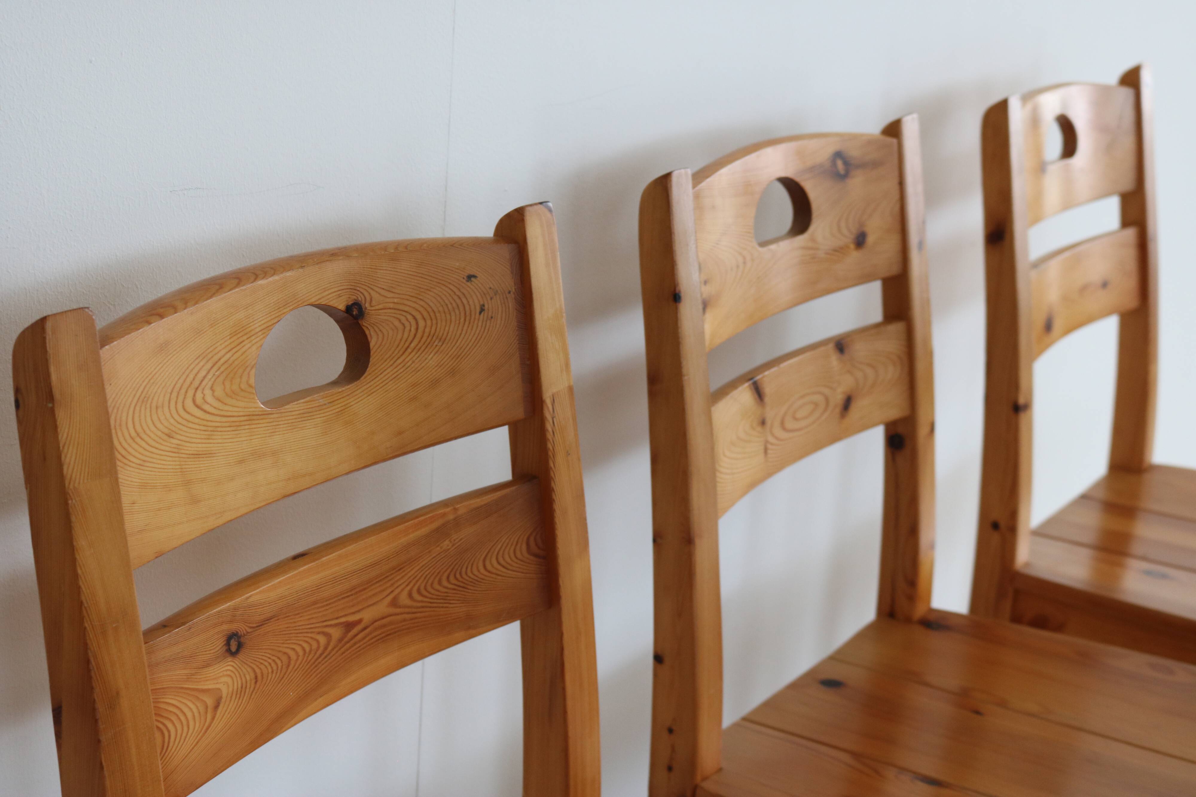 Vintage dining room chairs | chairs | pine