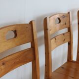 Vintage dining room chairs | chairs | pine