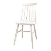 Chaise de soutien vintage blanc cassé Mid Century Retro Skandi Scandinave Kitchen Chair Salle à mang