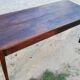 Farmhouse table XIXth century 196cm spindle feet