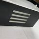 Minimalist wall lamp mid-century space, 1960s