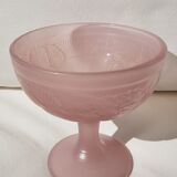 Set de 2 coupelles à dessert vintage en verre opalin dépoli opalin par luminarc