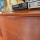 Buffet haut, meuble bar en teck, années 1960