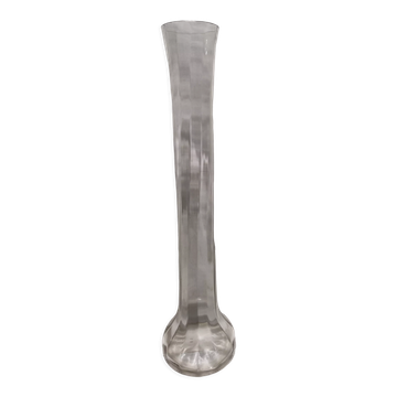 Blown crystal vase XIX century