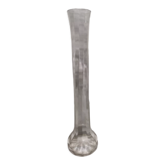 Vase en cristal soufflé XIX siecle