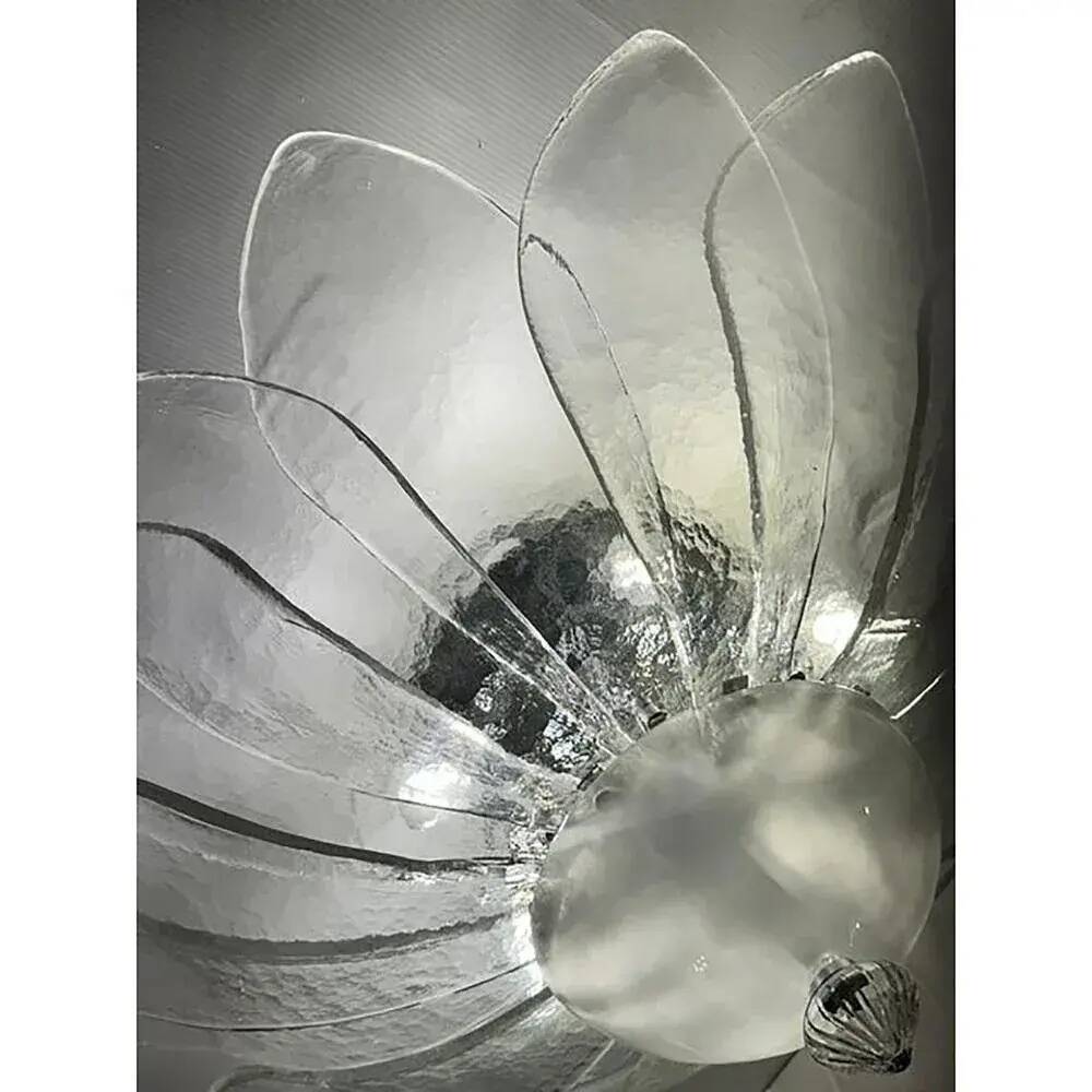 Plafonnier Sputnik en verre de style Murano de Simoeng