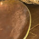 Brass and copper apple catchall