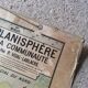 Old map Vidal Lablache 22 Community planisphere - 1950