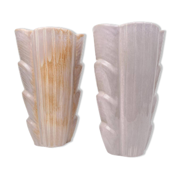 Vases en Céramique Moderne du Milieu du Siècle Rörstrand Gunnar Nylund, Suède