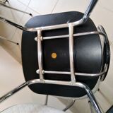 Set of 4 chairs welded skai skai black and white
