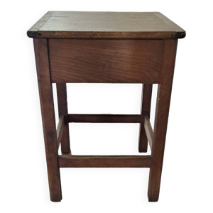 Tabouret bois marron