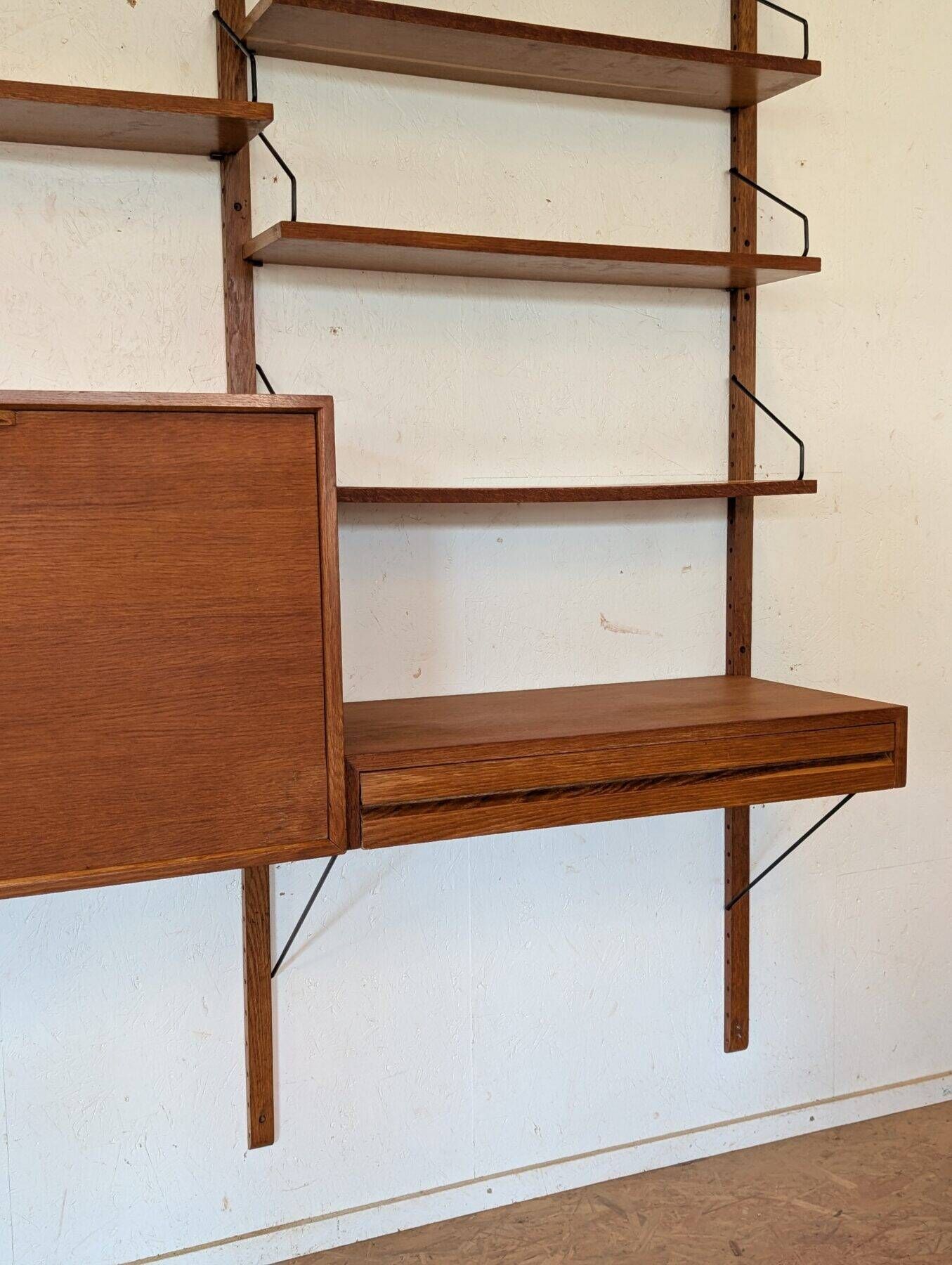 Teak wall unit by Poul Cadovius from the 1960s.