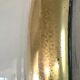 Vintage opaline lamp and brass 50 cm