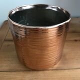 Metallic pink pot cover