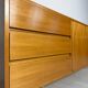 1960s vintage mid-century German teak sideboard lowboard