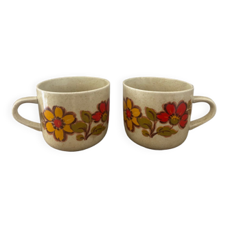 Deux tasses Weidmann vintage Italie