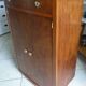 ART DECO sideboard curved walnut veneer around 1930 – Totally restored