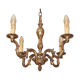 Brass chandelier 5 branches
