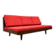 Mid-century folding sofa bed by Jitona, Czechoslovakia, 1970s