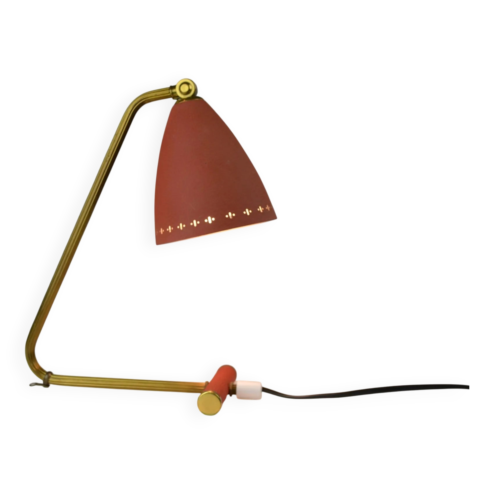 EWÅ Värnamo Nr B261B Table or Wall Lamp, Sweden, 1950s