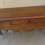 old pine console