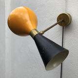 Wall light double blind diabolo