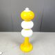 Mid century italian glass floor lamp, 1960s