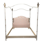 Vintage canopy bed, Italy, 1940s