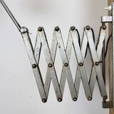 Industrial Midcentury Scissor Wall Lamp, 1950s