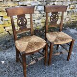 Pair of chairs early 19th century restoration