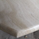 Table basse travertin
