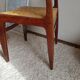 Pair of Scandinavian chairs in braided rope-circa 1960