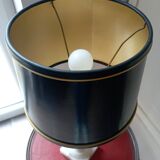 Vintage marble foot lamp