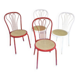 4 chaises rétros