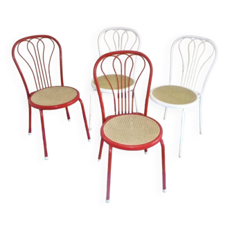 4 chaises rétros