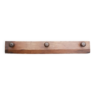 Vintage wall coat rack