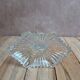 Antique pressed glass candlestick – Art Deco design