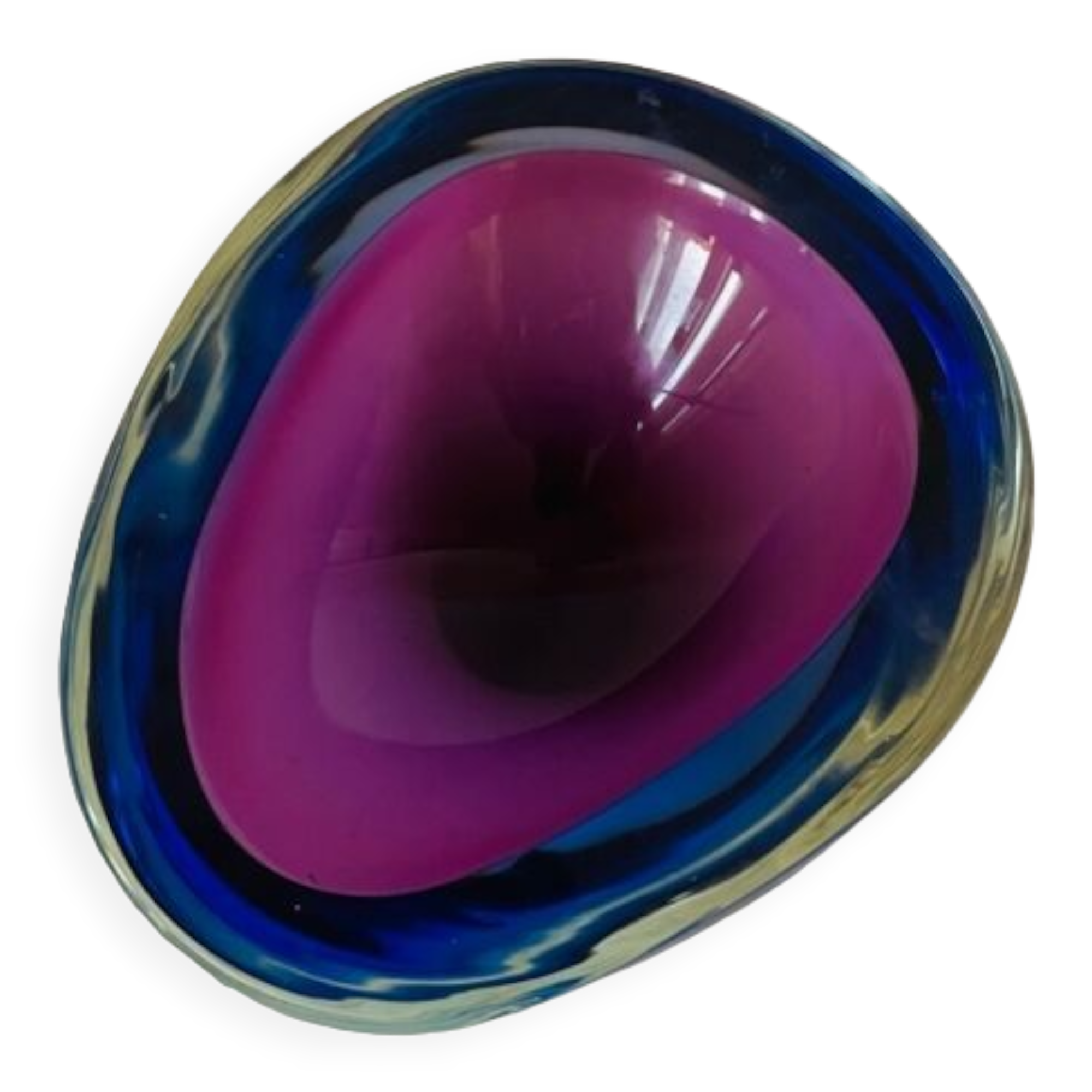 Murano glass ashtray, Galliano Ferro