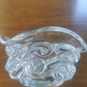 Baccarat crystal pocket emptier