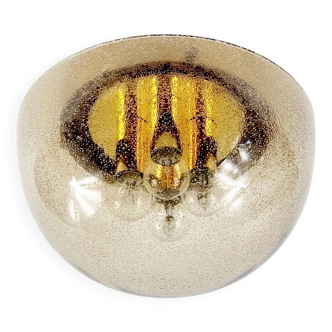 Large Space Age Mushroom-Shaped Ceiling Light from Limburg, Germany, 1970s