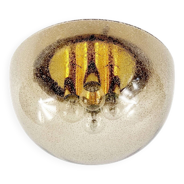 Large Space Age Mushroom-Shaped Ceiling Light from Limburg, Germany, 1970s