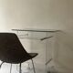 Desserte bureau en plexiglas David Lange pour Roche Bobois, design 1970