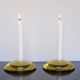 Glass candleholders by Anne Nilsson for Kosta, 2000s, set of 2