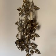 Applique florentine feuillage années 60